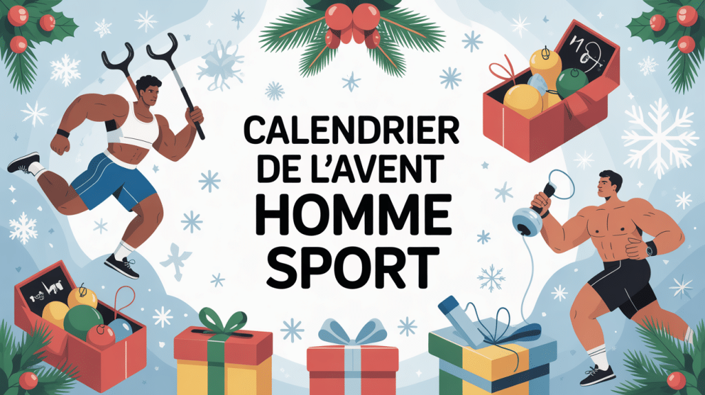 calendrier de l avent homme sport accessoires fitness nutrition bien-etre