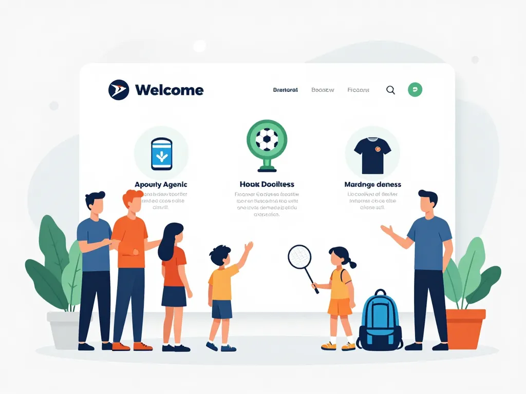 Accueil rassurant site sportrip.fr illustration