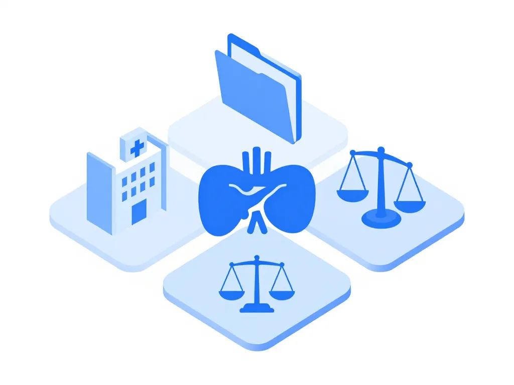 diagramme conceptuel code organe contextes médicaux et administratifs