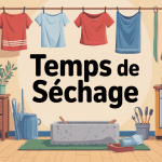 Combien de temps pour sécher différents matériaux et linge