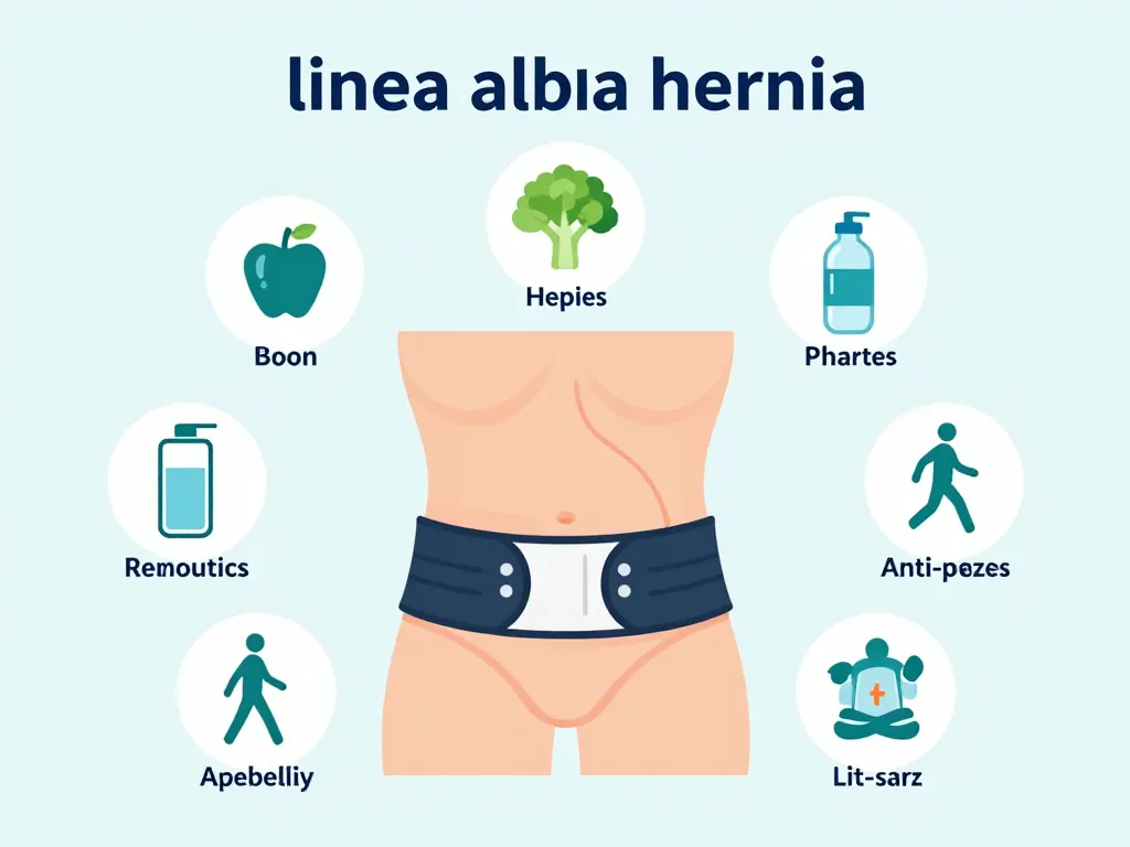 actions clés comment soigner une hernie de la ligne blanche sans operation