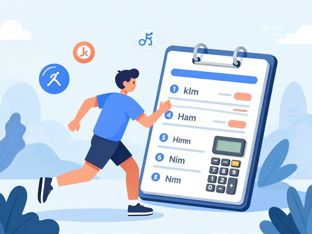 tableau conversion allure vitesse calculateur