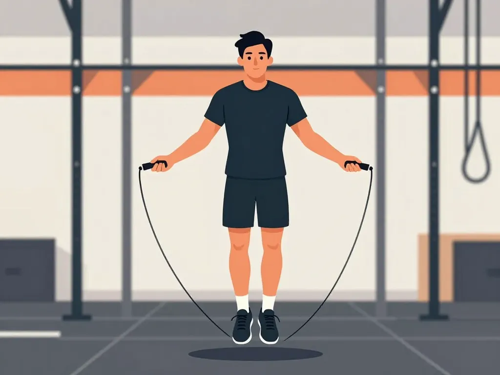 corde a sauter crossfit posture et mouvement saut