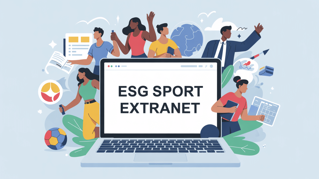 esg sport extranet plateforme gestion scolarité sportive