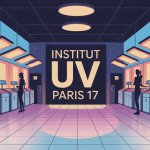 illustration institut uv paris 17 ambiance élégante