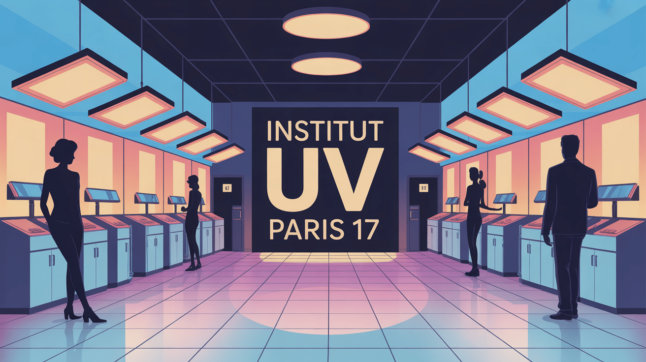 illustration institut uv paris 17 ambiance élégante