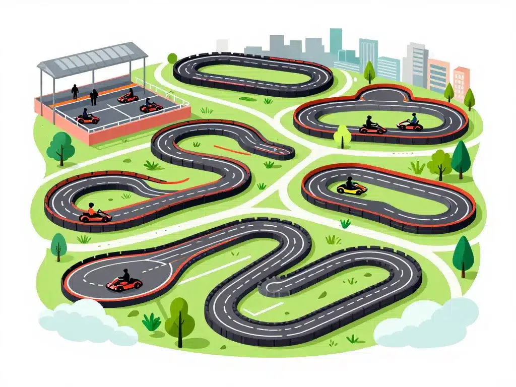 karting dans le 94 carte circuits indoor et outdoor