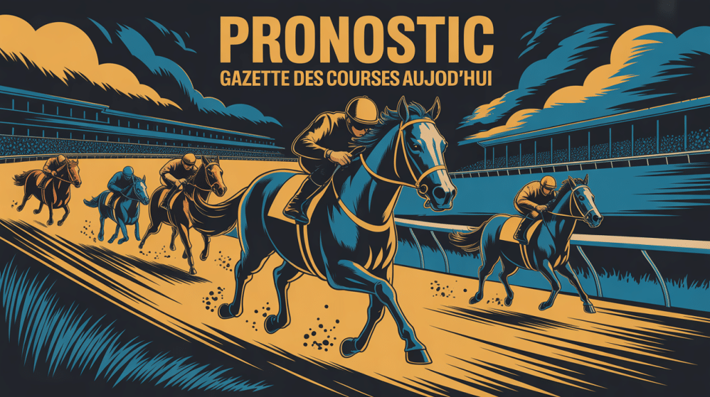 Le pronostic de la gazette des courses aujourd' hui illustration pronostics hippiques