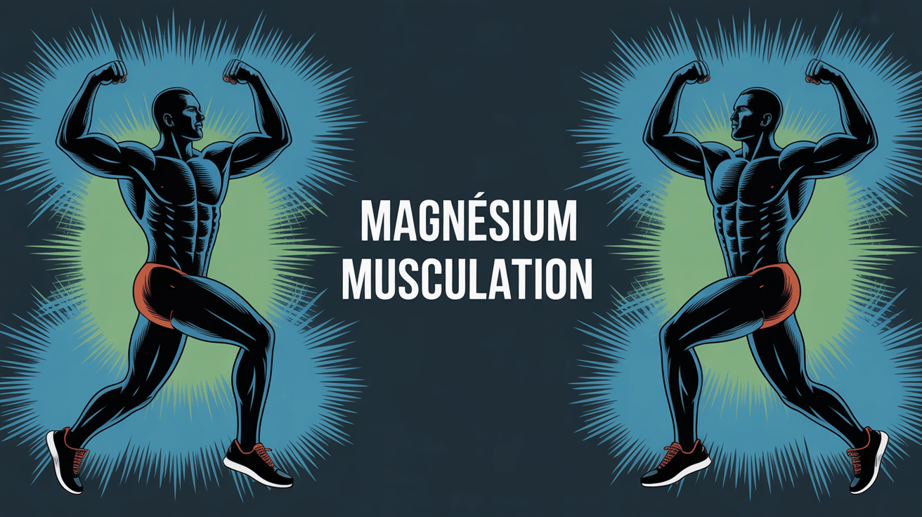 illustration magnésium musculation contraction récupération