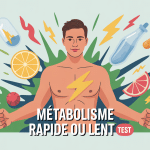 métabolisme rapide ou lent test visuel énergie corps