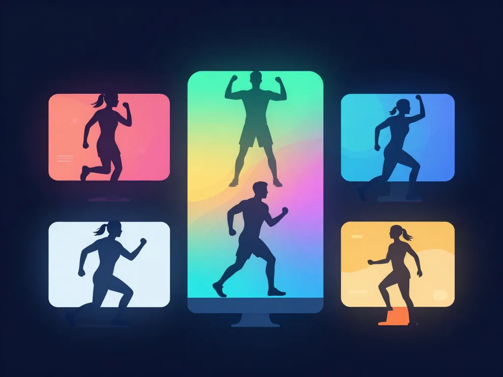 image nue sport diversité contenu digital