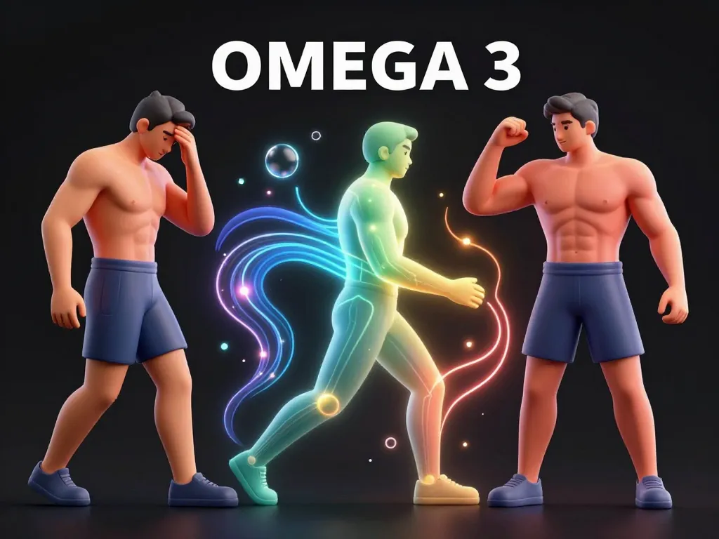 Bénéfices omega 3 musculation muscles et articulation