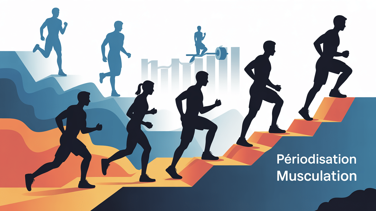 illustration periodisation musculation cycles progression