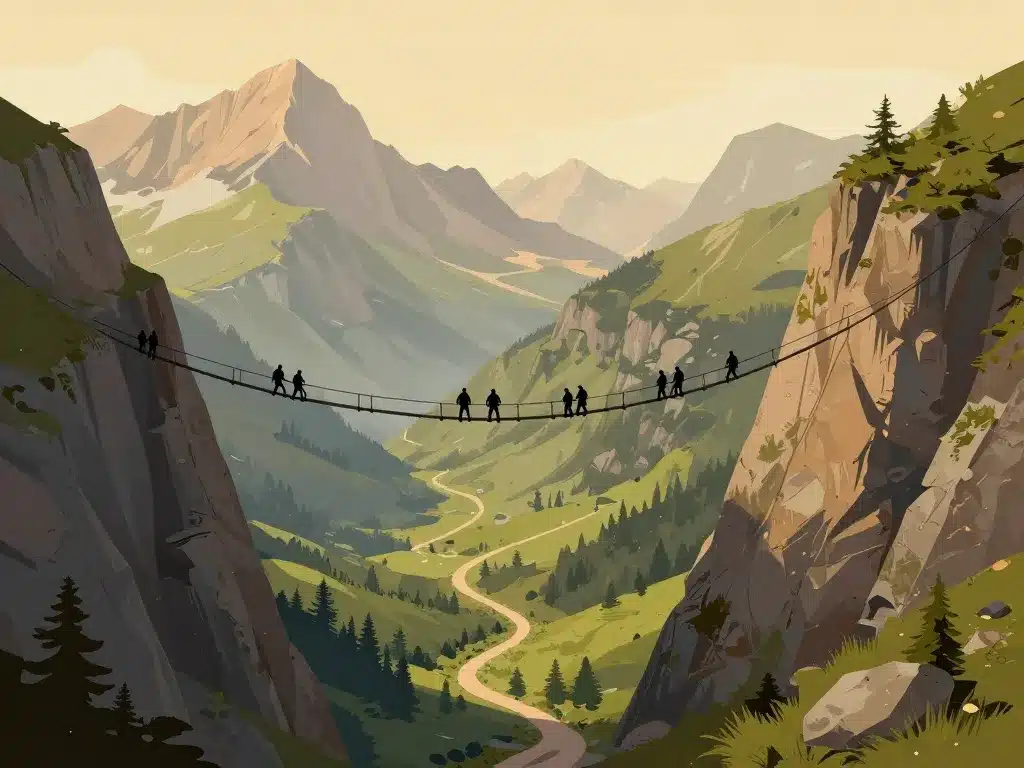 Panorama vias ferratas Pyrénées iconiques