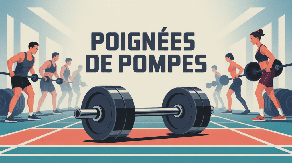 Illustration des bienfaits des poignées pompes pour l'entraînement