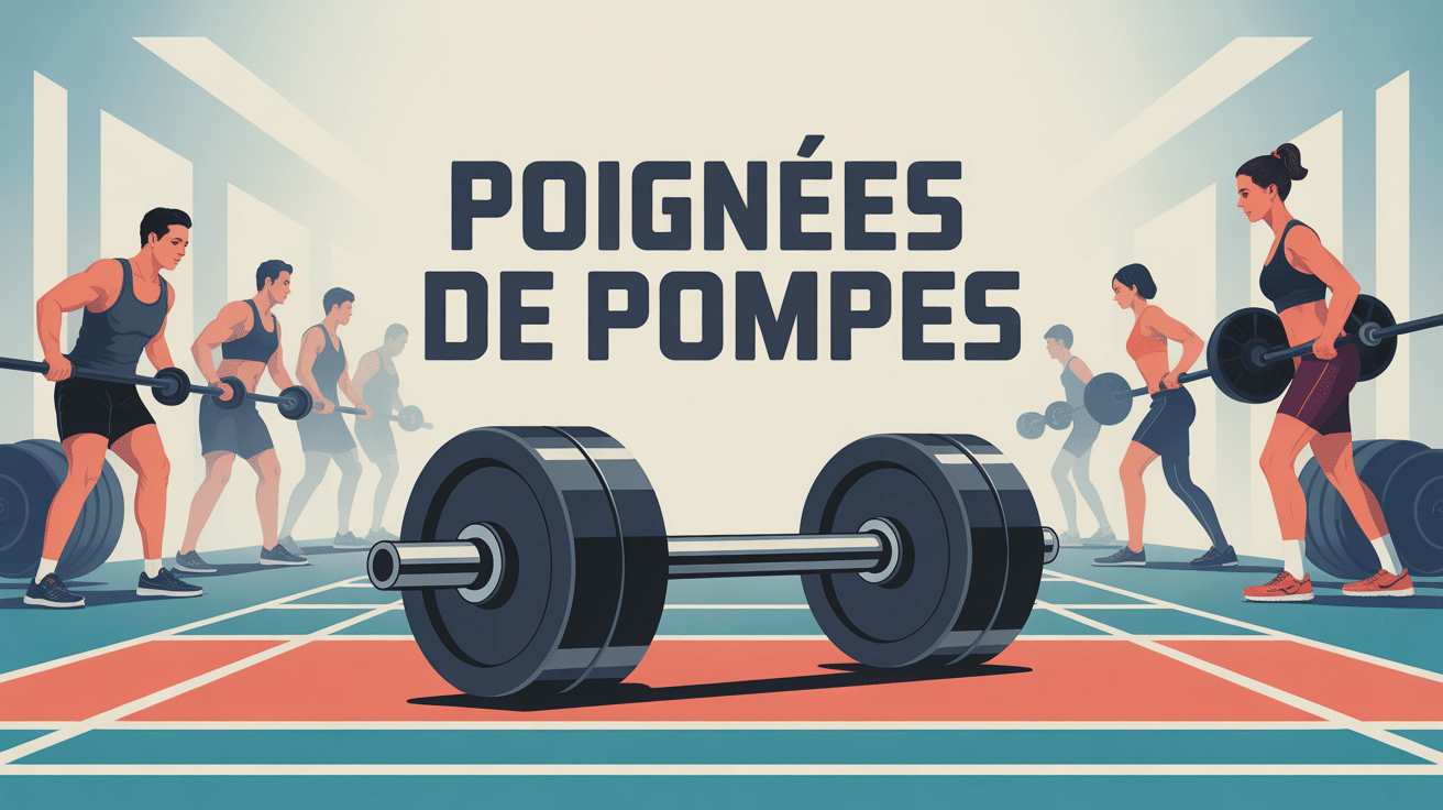 Illustration des bienfaits des poignées pompes pour l'entraînement