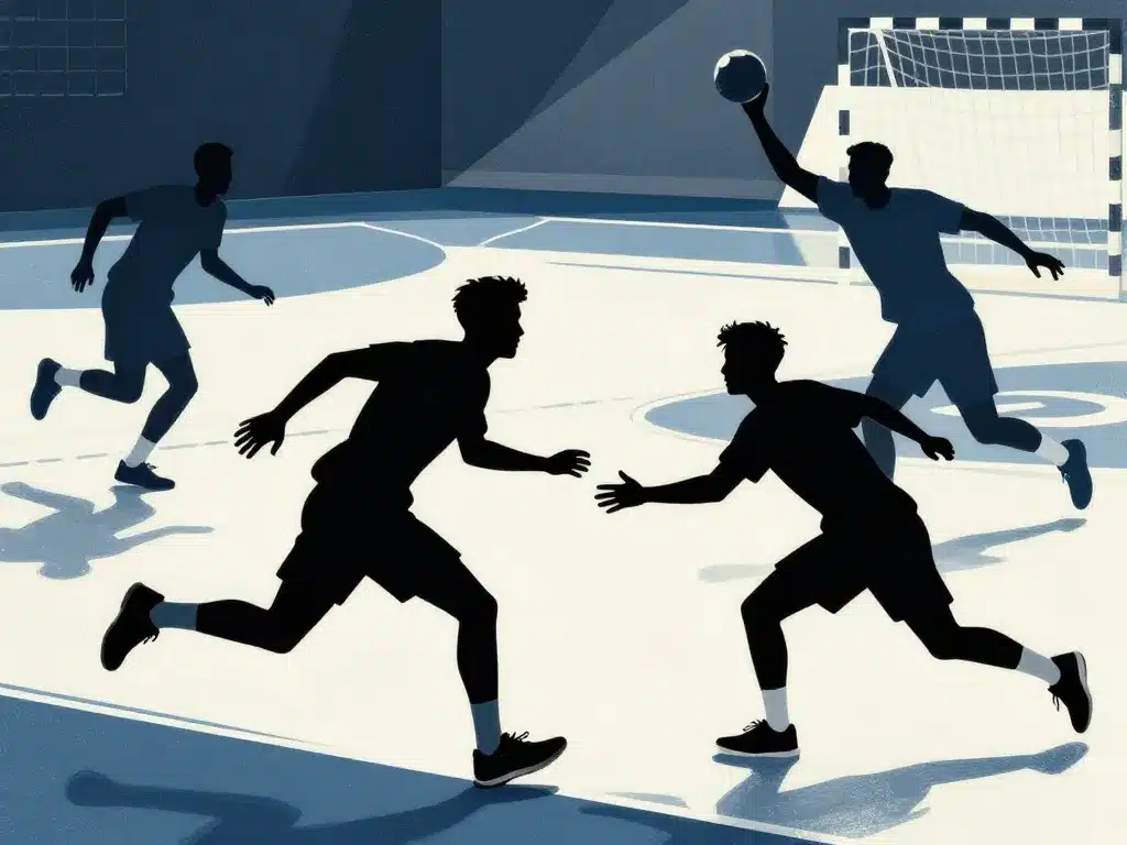 ailiers pivot postes handball dynamique