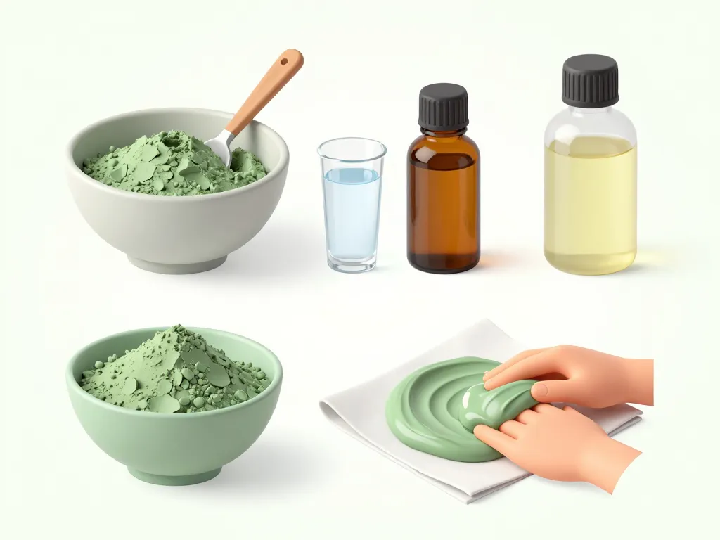 préparation cataplasme argile verte gaultherie