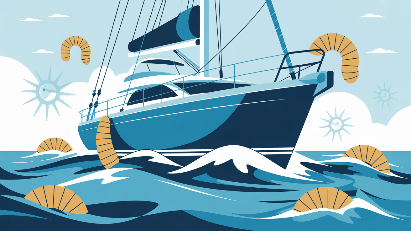 ragueur illustration protection cordage bateau