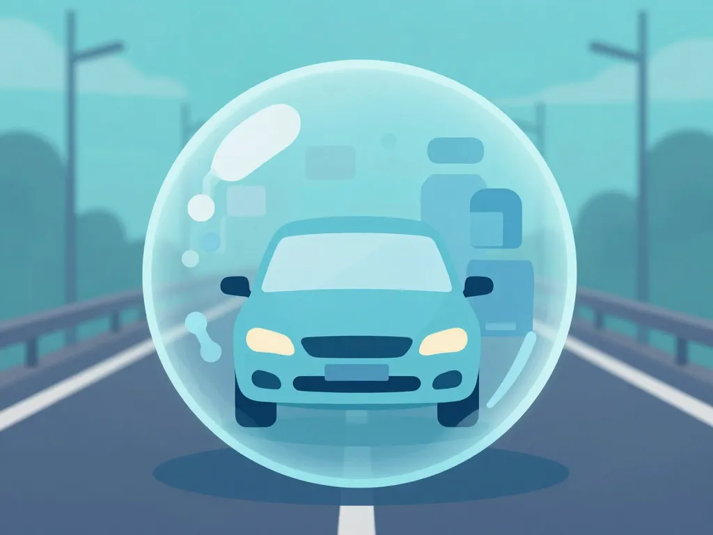 sécurité conduite avec sonde JJ et voiture