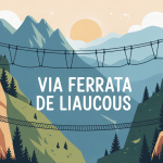 illustration via ferrata de liaucous au-dessus gorges du tarn
