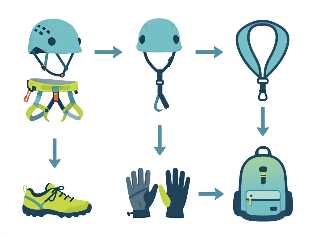 Matériel sécurité via ferrata Saint-Paul-de-Fenouillet