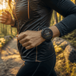 bpm course à pied montre cardio forêt