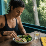 bruler les graisses ventre femme sport assiette saine