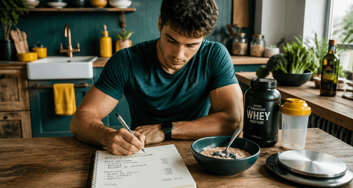 calcul calories prise de masse jeune homme carnet cuisine