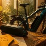 Charger velo electrique batterie extraite chargeur