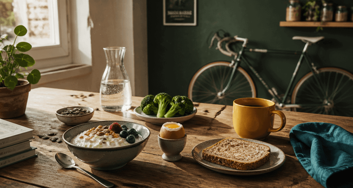 comment manger 60 g de proteine par jour petit dejeuner sain