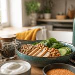comment manger plus de proteines bowl sain