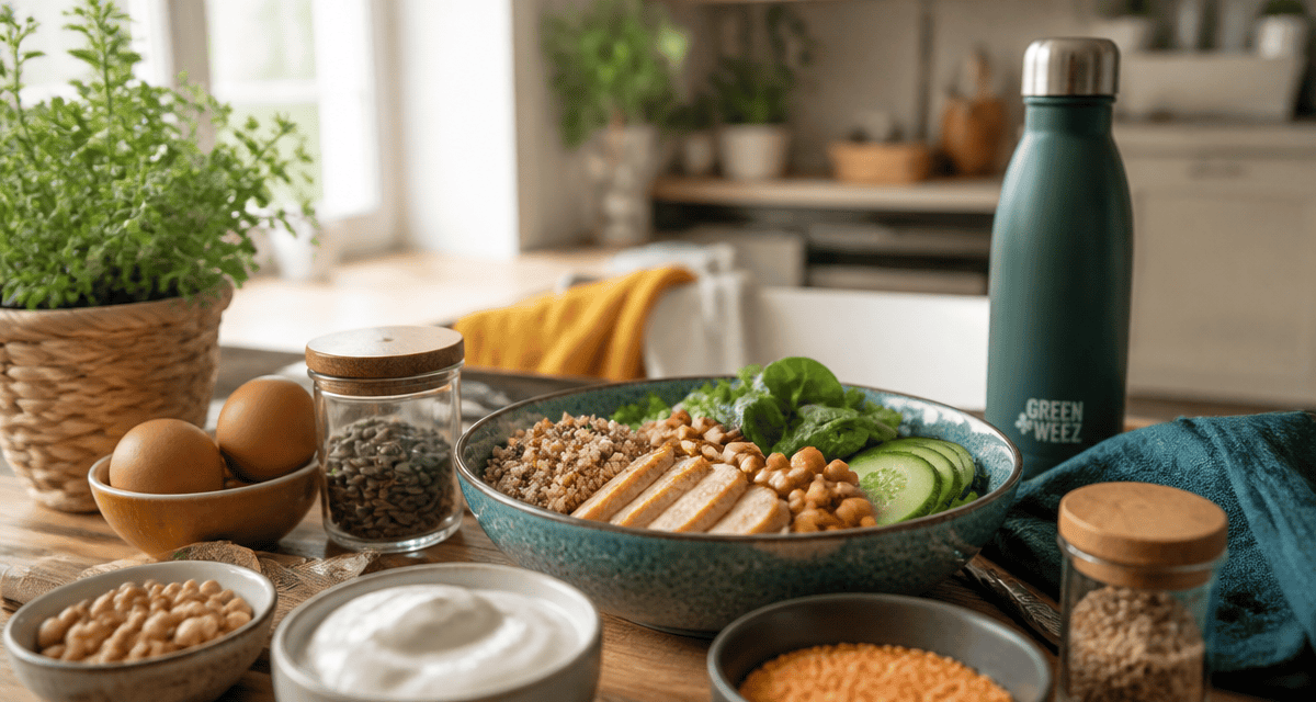 comment manger plus de proteines bowl sain