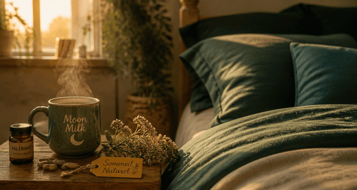 complements alimentaires pour dormir sur table de chevet