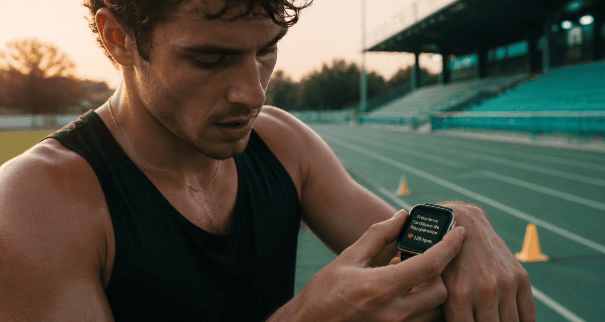 frequence cardiaque de recuperation sur montre après course