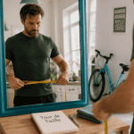 graisse sur le ventre homme mesure tour de taille miroir
