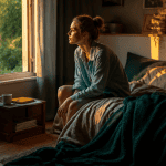 je suis fatigue mais j arrive pas a dormir personne fatiguée au bord du lit