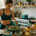 maigrir du ventre alimentation femme salade