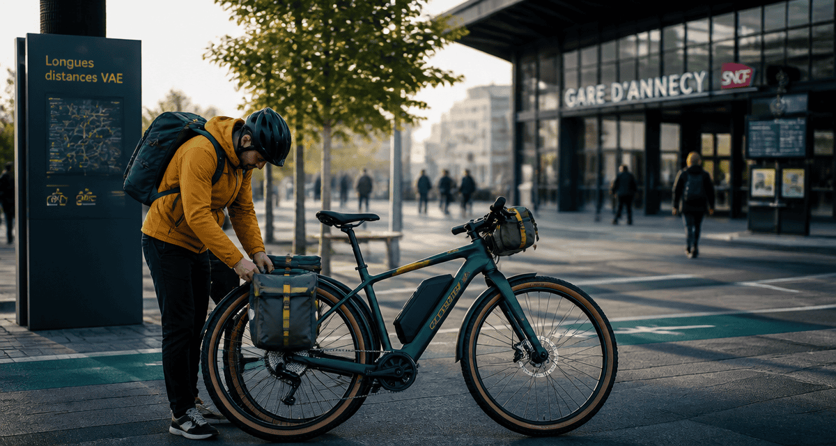 meilleurs vélos électriques longues distances scolinfo cycliste gare