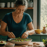 perdre du ventre femme 50 ans salade cuisine