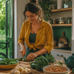 perdre poids 1 semaine femme cuisine saine vélo