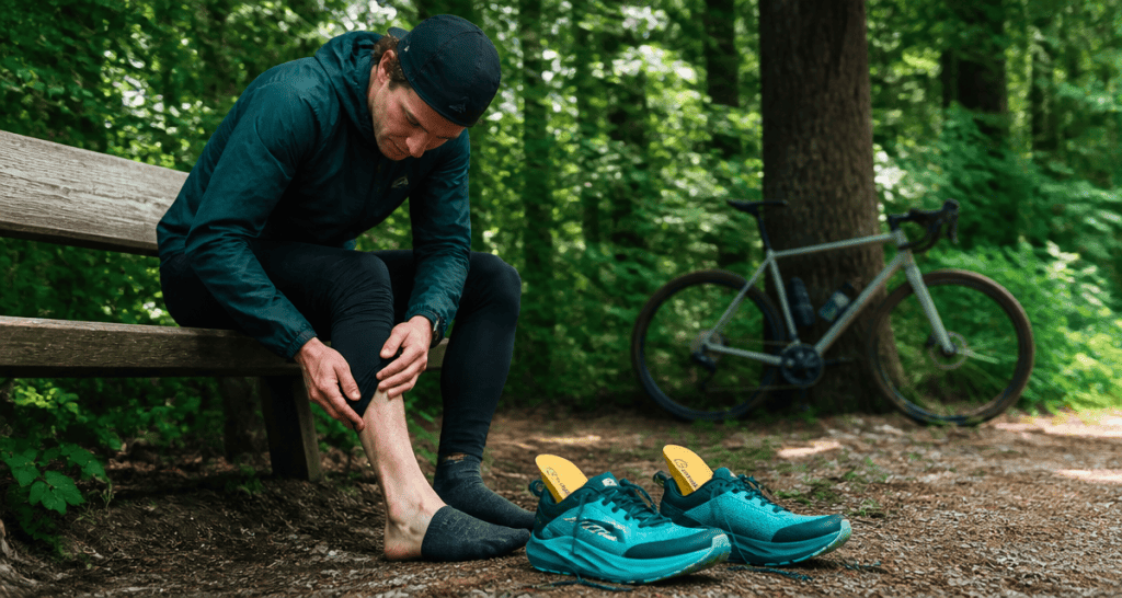 peut on courir avec une tendinite au tendon d achille coureur assis examine cheville