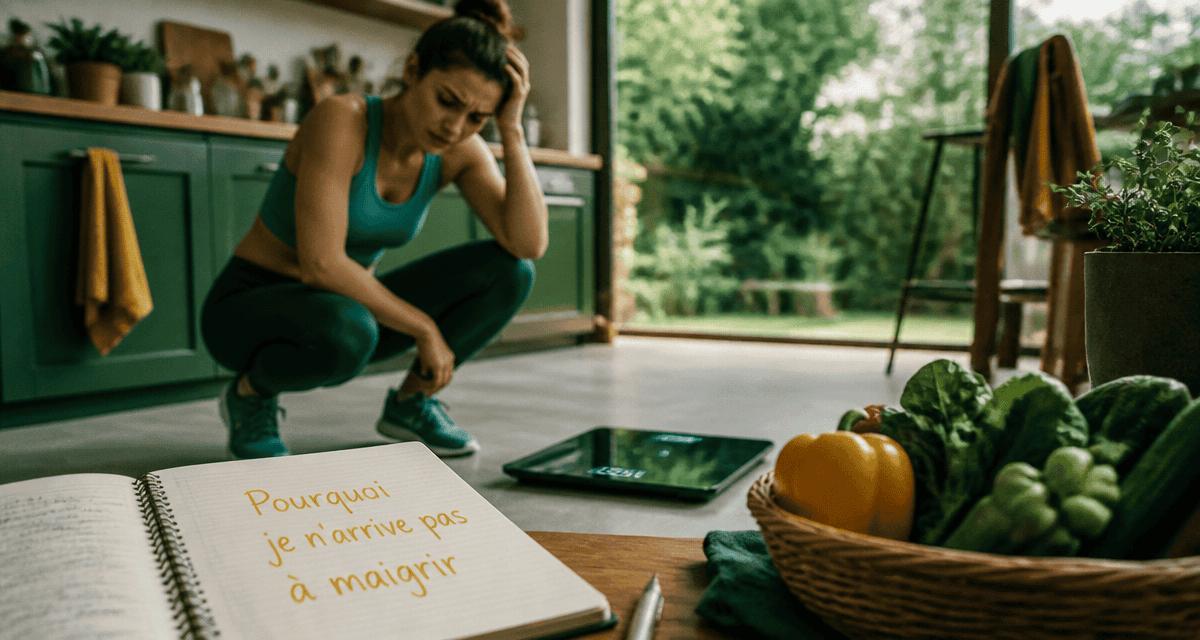 Pourquoi je n arrive pas a maigrir femme balance carnet