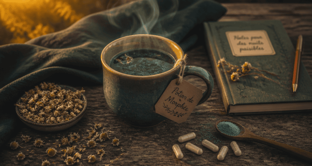 quel magnesium pour le sommeil mug bisglycinate camomille fleurs