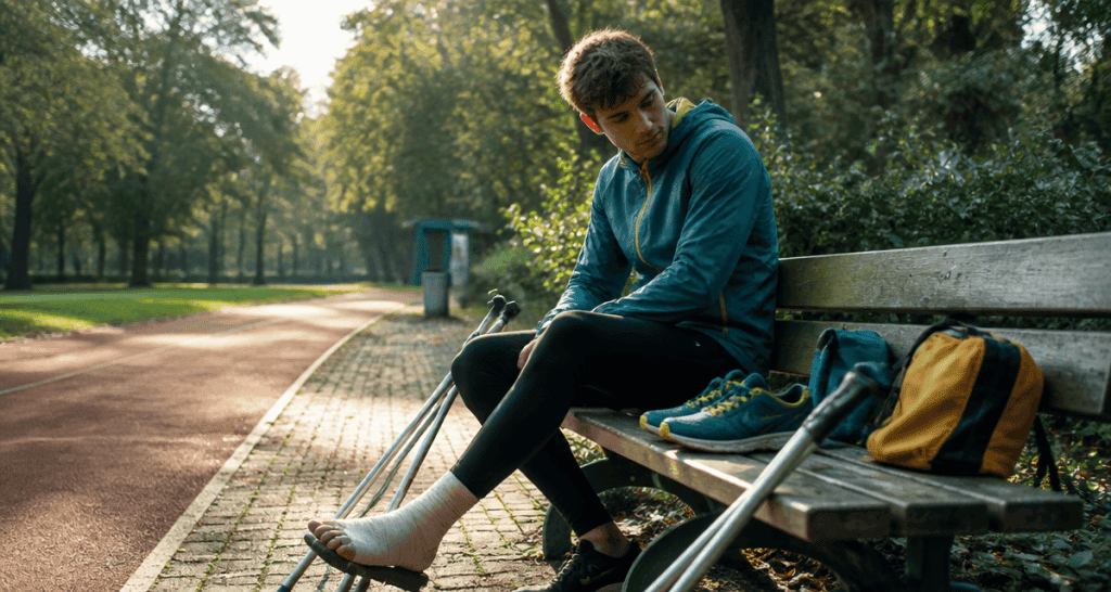 temps de guerison fracture de fatigue banc parc