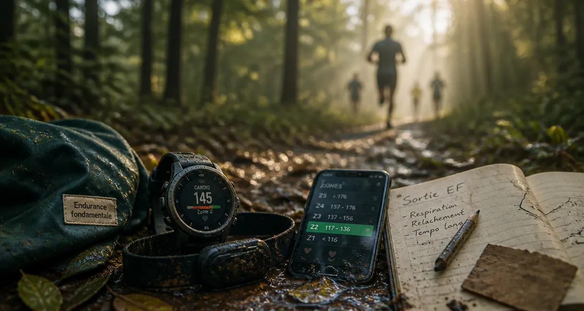 Calculer son endurance fondamentale : montre cardio GPS et zone FC