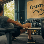 Combien de temps pour voir les muscles fessiers : hip thrust au gymnase