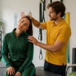 entorse cervicale temps de guérison exercices