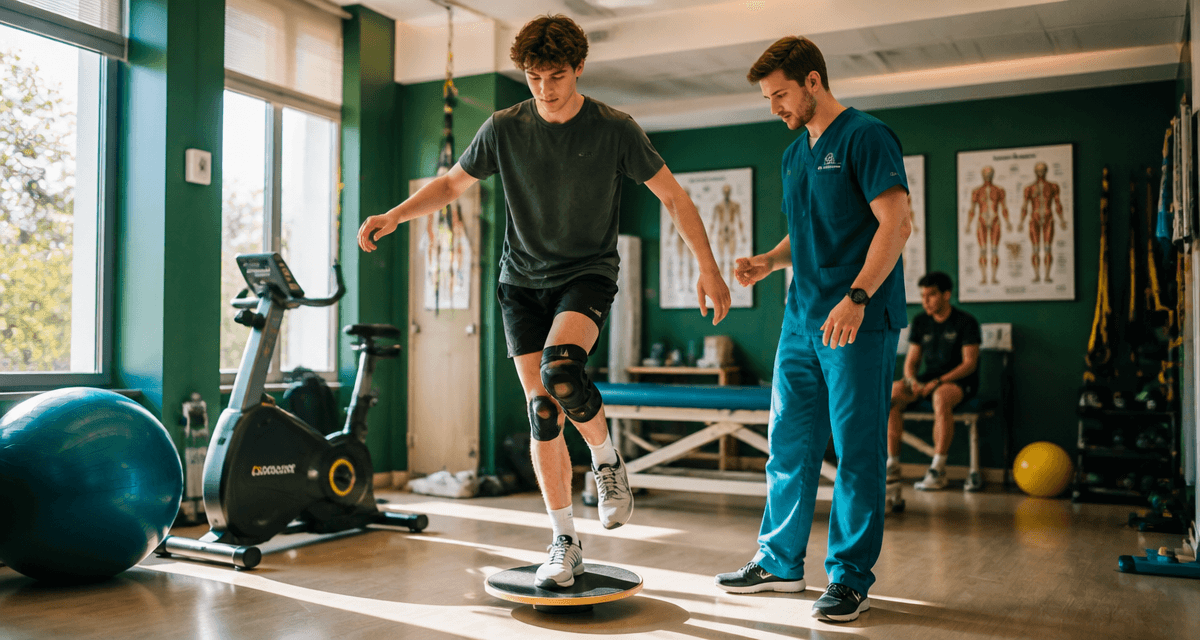 ligaments croisés genou combien de temps rééducation