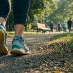 Marche 30 minutes par jour, pas sur un sentier urbain